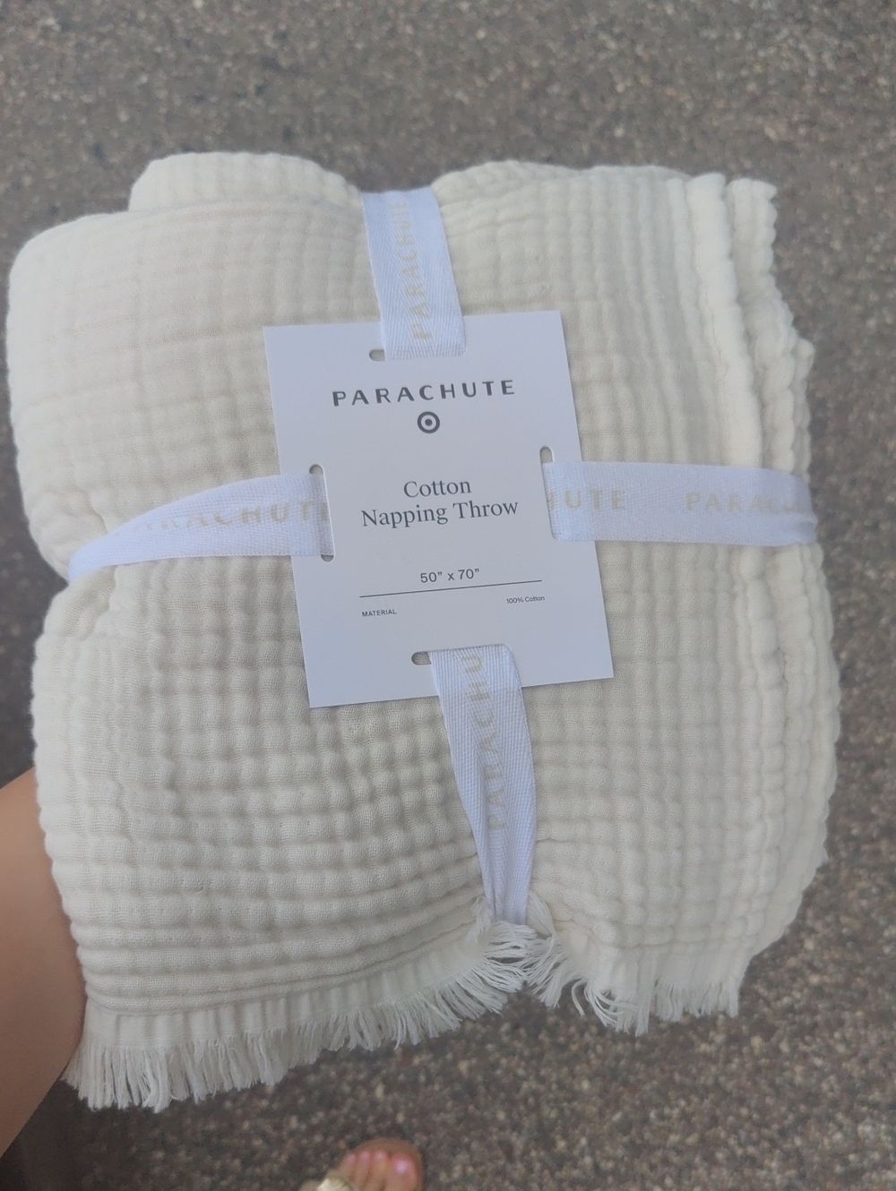 New!Y2K Cotton Napping Muslin Throw Retr Blanket Parchment Parachute For Target